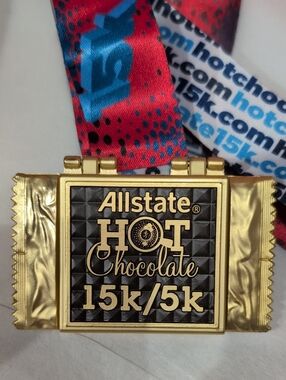Allstate Hot Chocolate 15k and 5k Medal